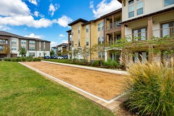 Bocce ball court